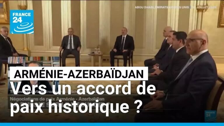 Arménie-Azerbaïdjan : vers un accord de paix historique ?  FRANCE 24 avec Tigrane Yegavian